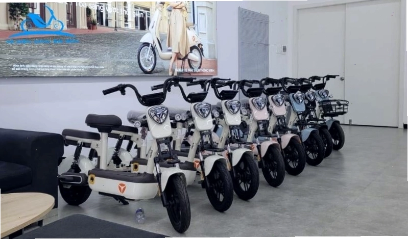 Xe đạp điện Yadea I6 thiết kế gọn gàng