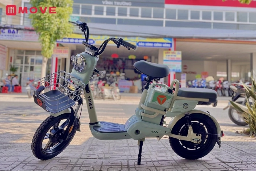 Xe đạp điện Yadea IGO với thiết kế gấp gọn thông minh và màn hình hiển thị hiện đại