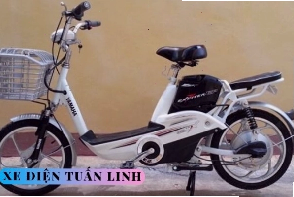 Xe đạp điện Yamaha cũ với thiết kế bền bỉ và khả năng vận hành ổn định