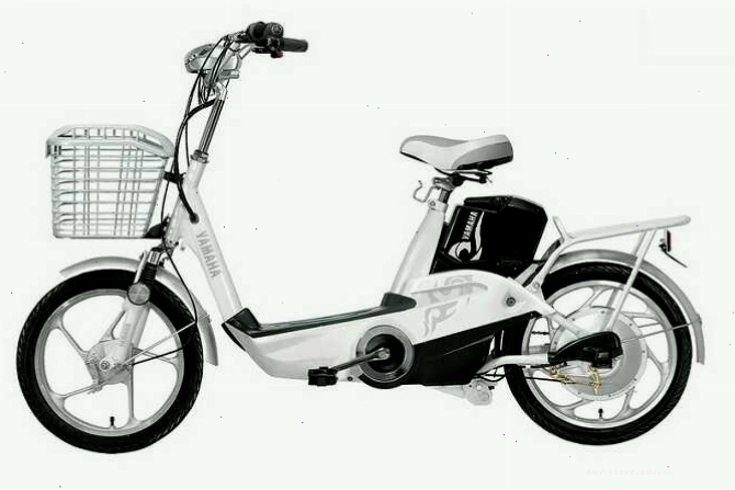 Xe đạp điện Yamaha Icats H3 màu trắng