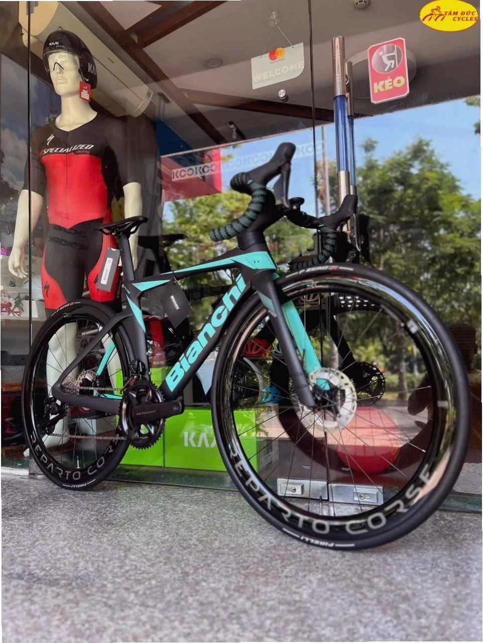 Xe đạp đua Bianchi Oltre Pro, đỉnh cao công nghệ khí động học