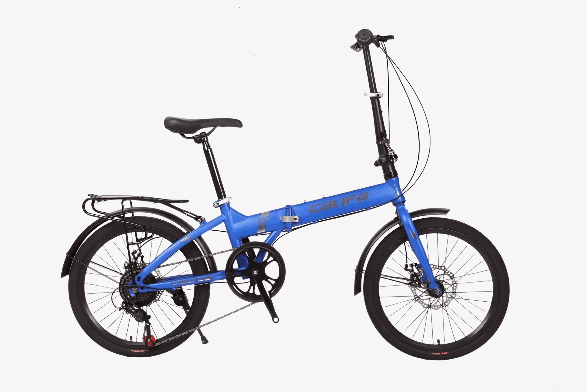 Xe Đạp Gấp Califa Diamond 20 Inch màu xanh năng động