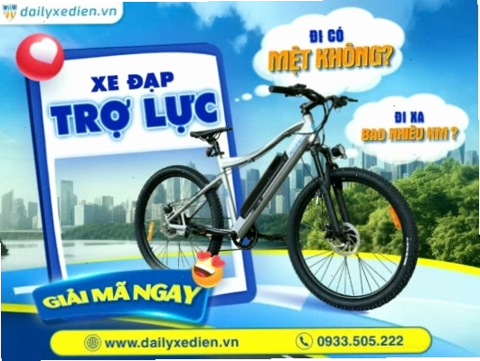 Xe đạp trợ lực điện với khả năng di chuyển xa