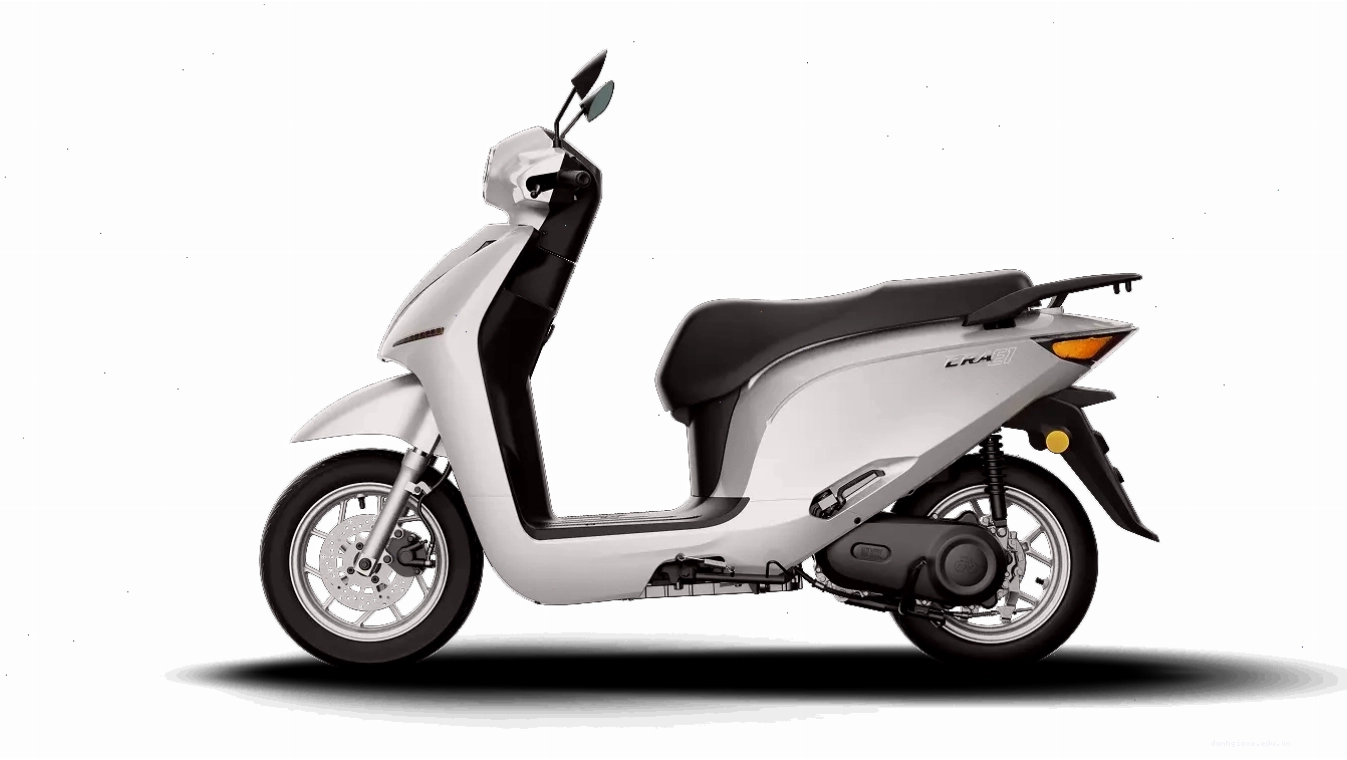 Xe điện Dat Bike ERA màu trắng