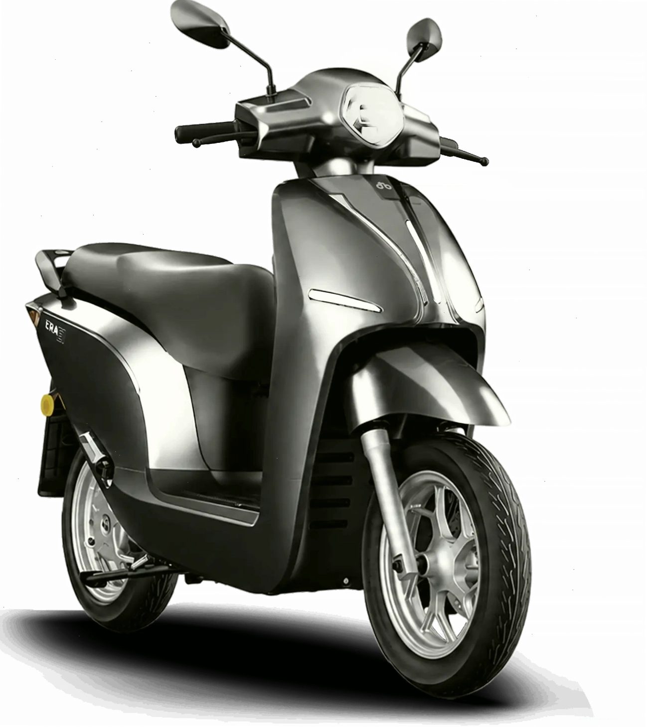 Xe điện Dat Bike ERA màu xám thực tế