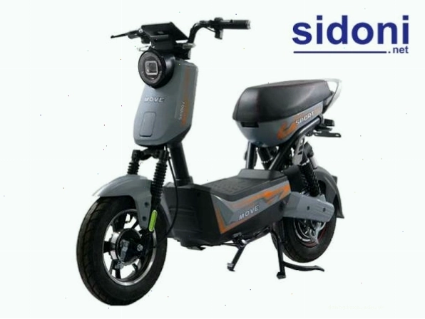 Xe điện Move Sport Purple màu xám