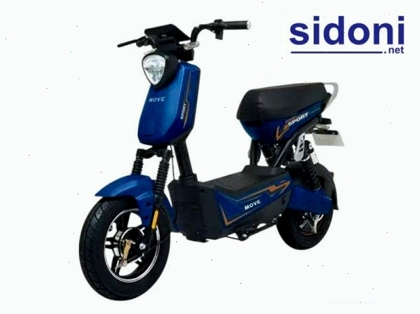 Xe điện Move Sport Purple màu xanh dương
