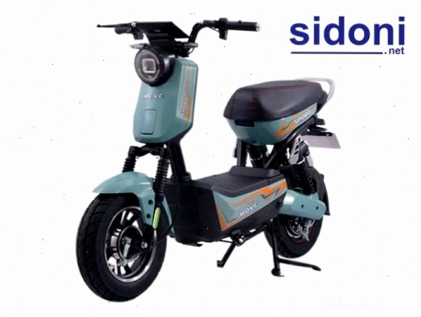 Xe điện Move Sport Purple màu xanh quân đội