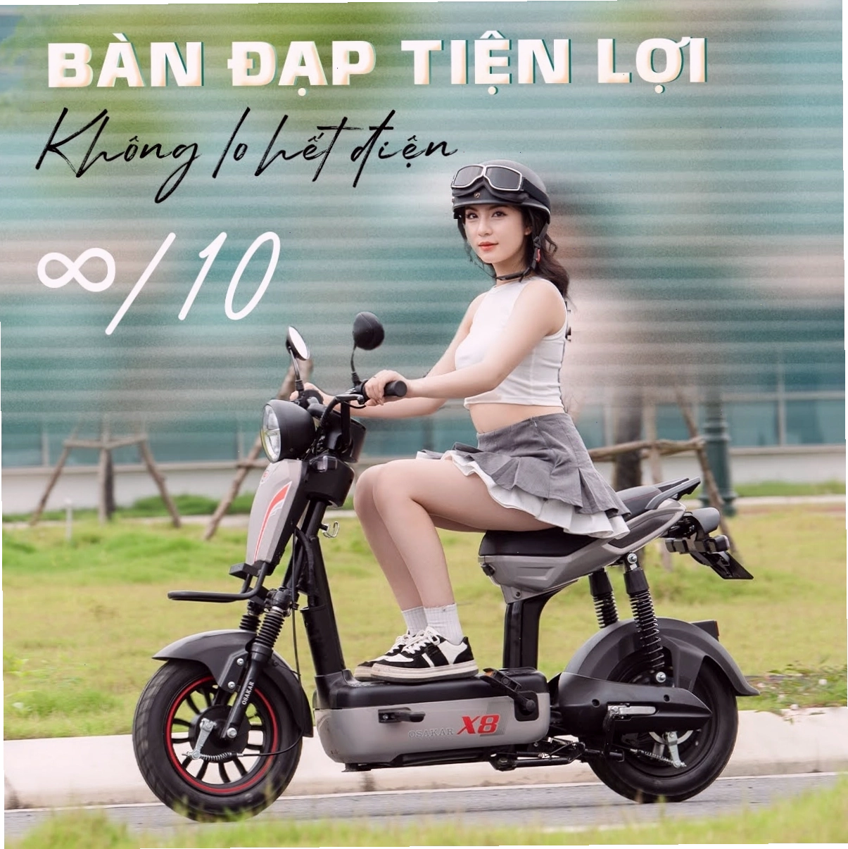 Xe điện OSAKAR bền bỉ