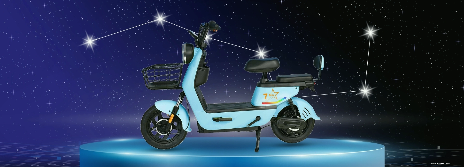 Xe điện Pega 7 Star kiểu dáng mạnh mẽ