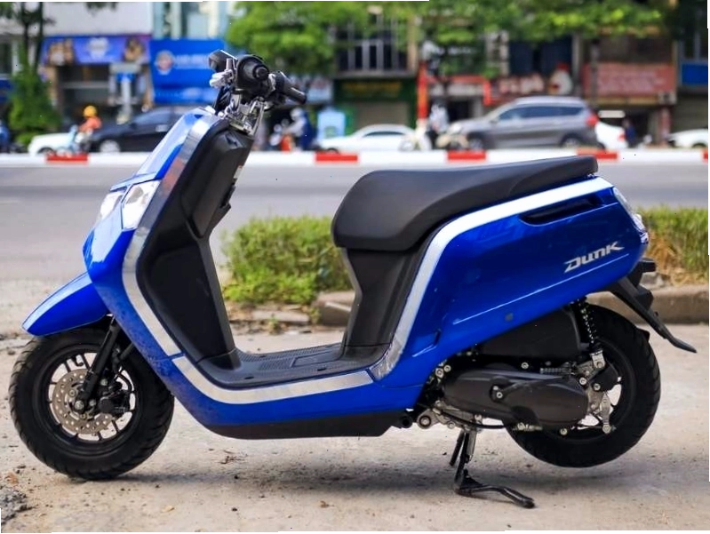 Xe ga 50cc Honda Dunk với thiết kế hiện đại và trẻ trung
