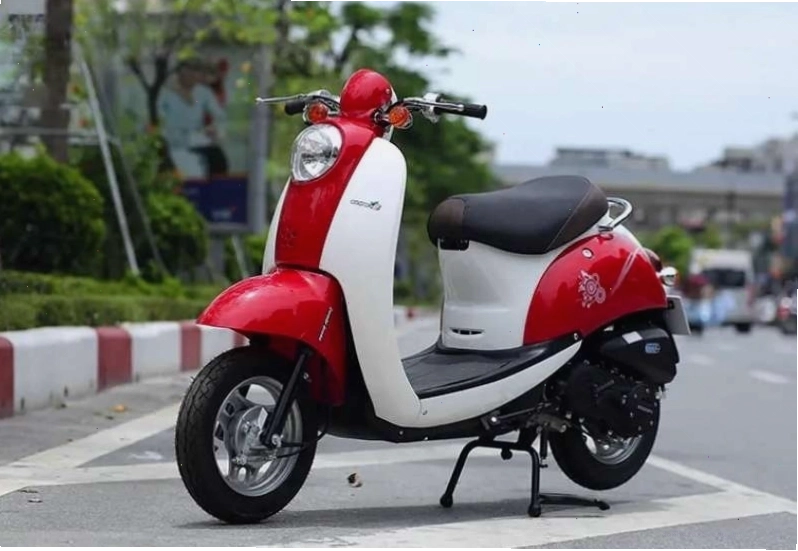 Xe ga 50cc Honda Scoopy với thiết kế cổ điển và sang trọng
