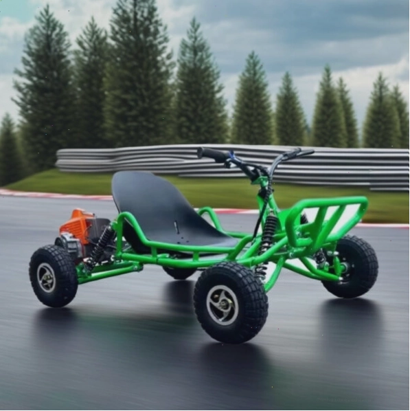 Xe go kart 63cc với thiết kế 4 bánh chắc chắn