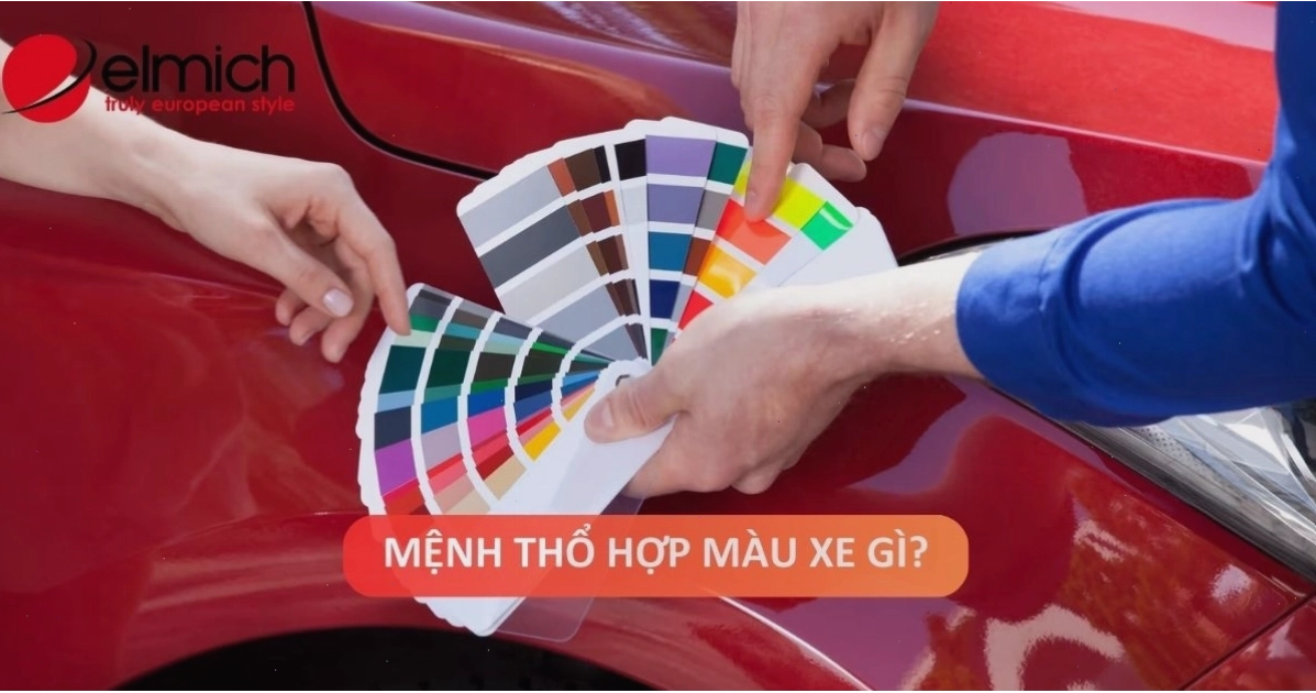 Xe màu nâu đất hợp với người mệnh Thổ