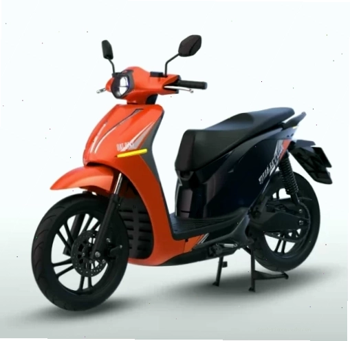 Xe máy điện Dat Bike QUANTUM màu cam nổi bật