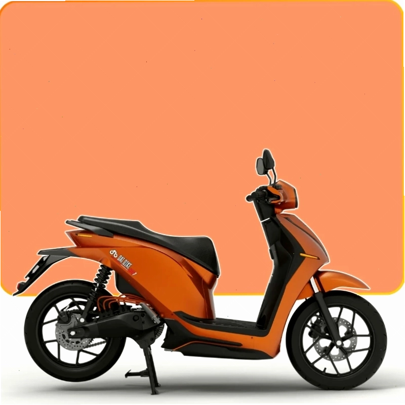 Xe máy điện Dat Bike QUANTUM S1 màu cam