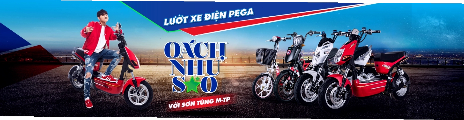 Xe máy điện Pega S với thiết kế hiện đại và nhiều tùy chọn màu sắc