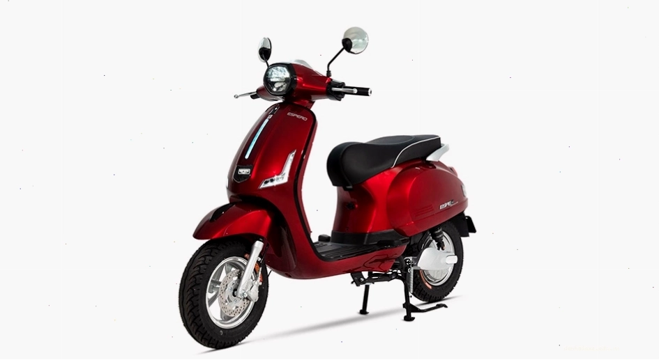 Xe máy điện Vespa Espero Diamond Pro màu đỏ