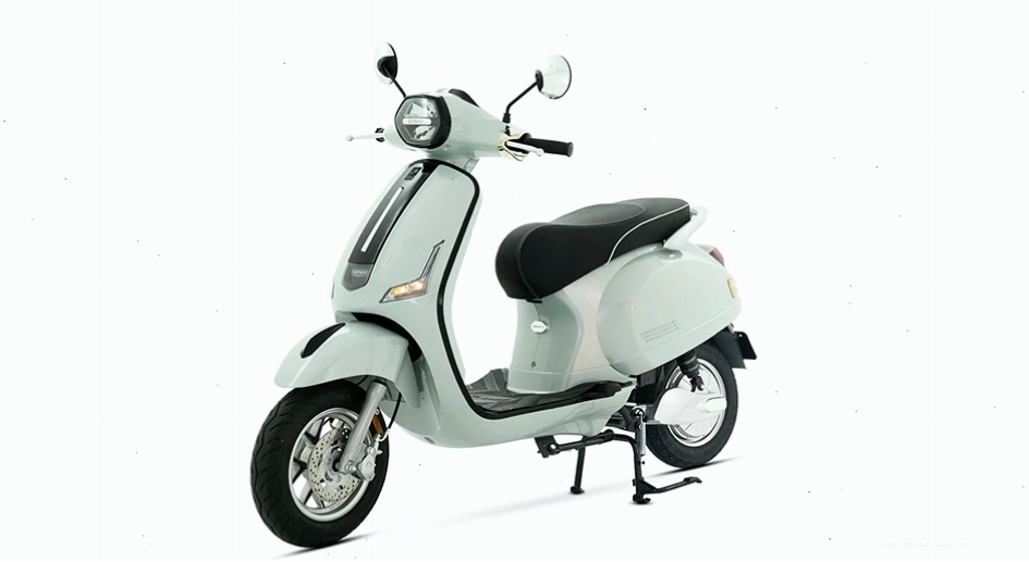 Xe máy điện Vespa Espero Diamond Pro màu xanh ngọc trai