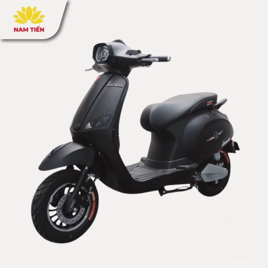 Xe máy điện Victoria V38 màu đen mờ