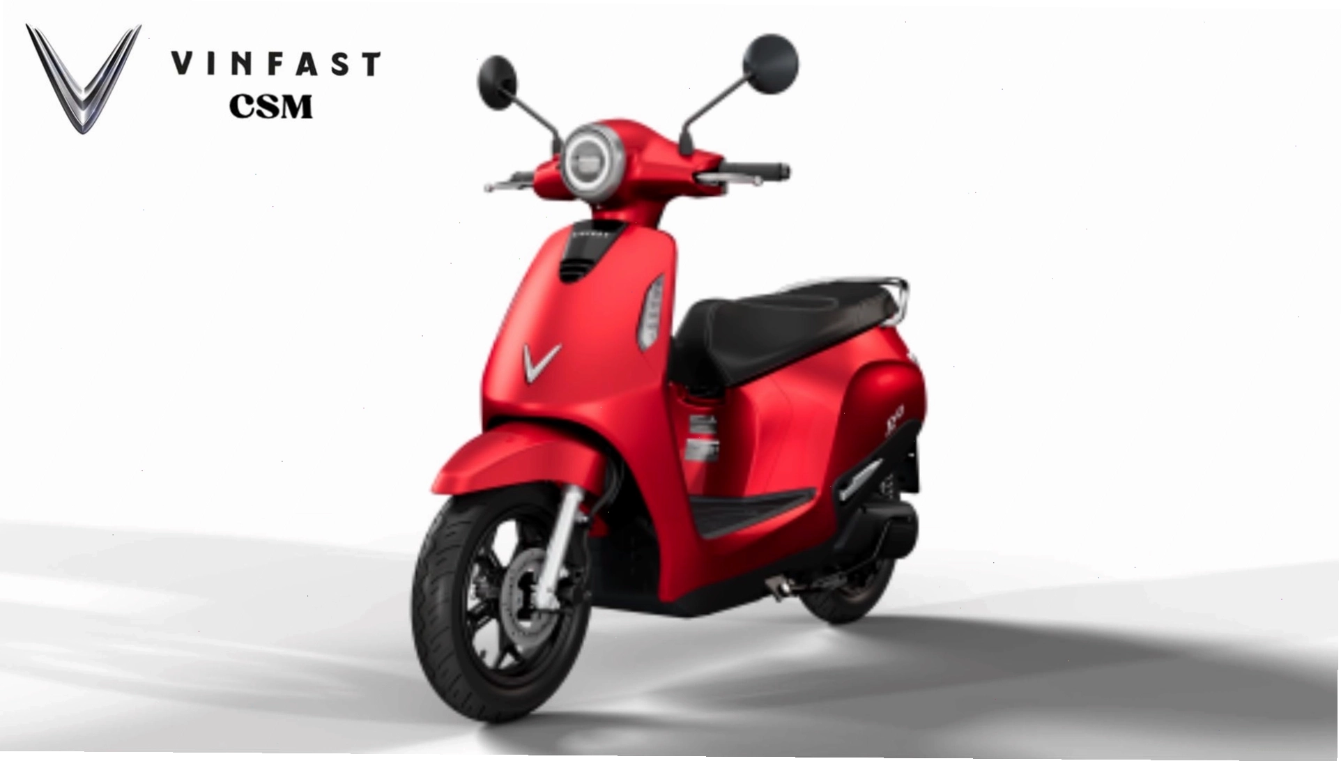 Xe máy điện Vinfast Evo màu đỏ thể thao