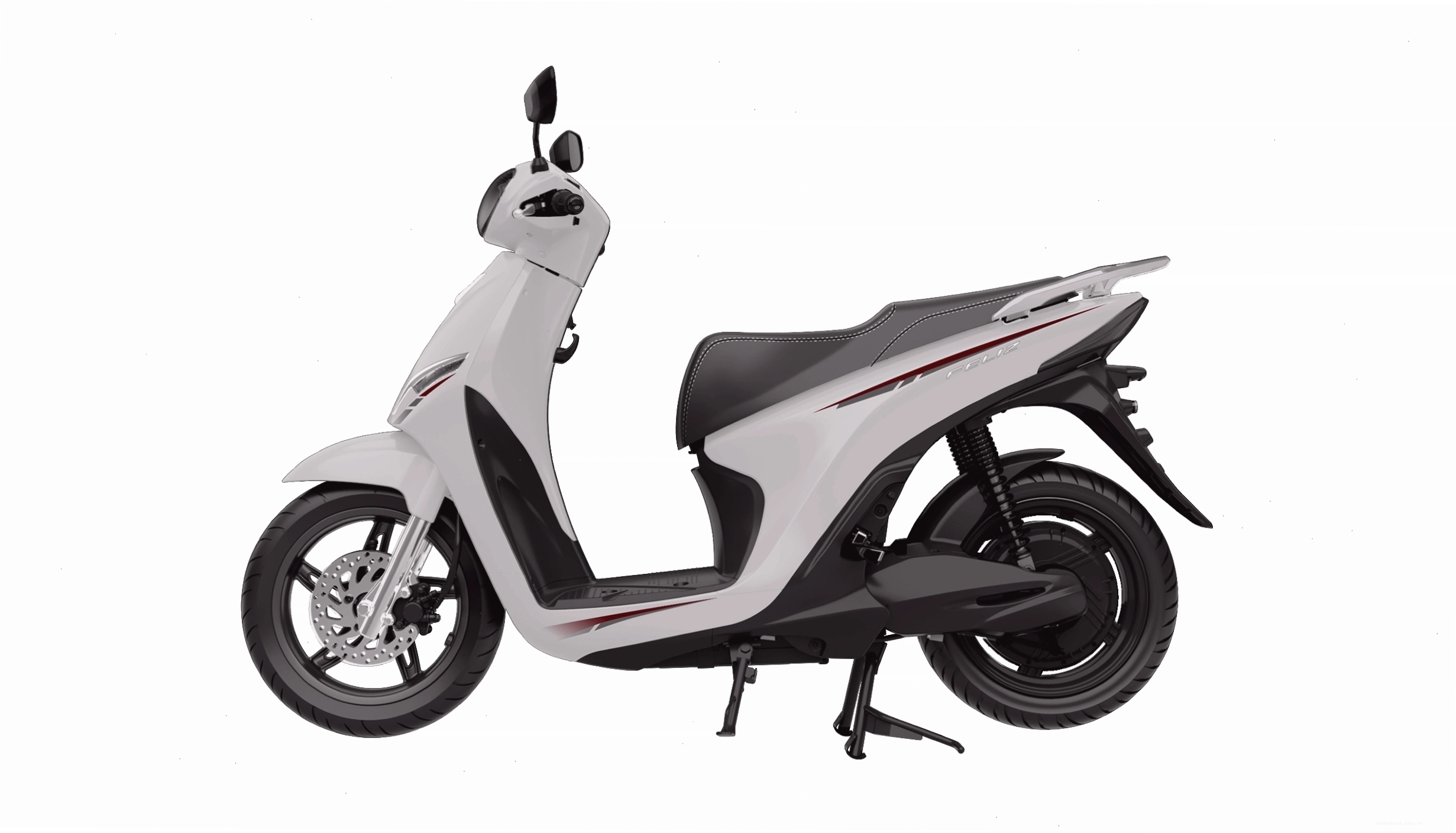 Xe máy điện VinFast FELIZ 2025 màu xanh trắng