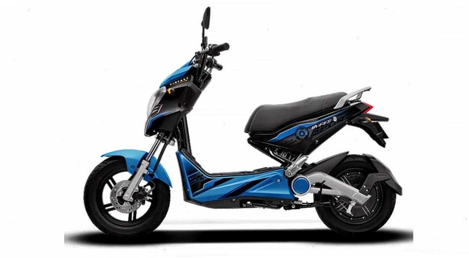 Xe máy điện VinFast Impes màu xanh dương năng động