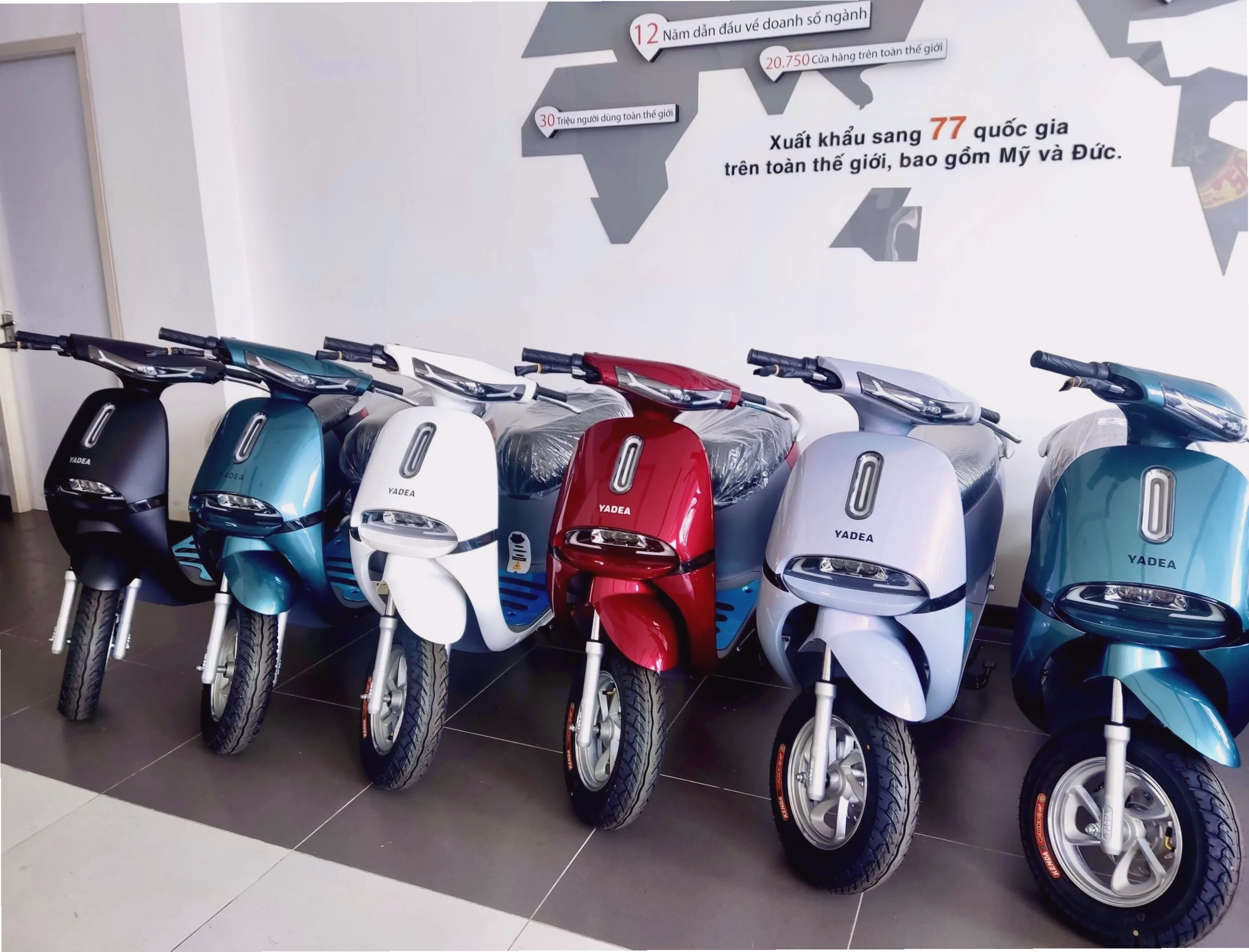 Xe máy điện Yadea Vigor với giá bán hấp dẫn