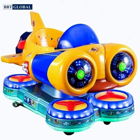 Xe nhún điện hình máy bay cho bé