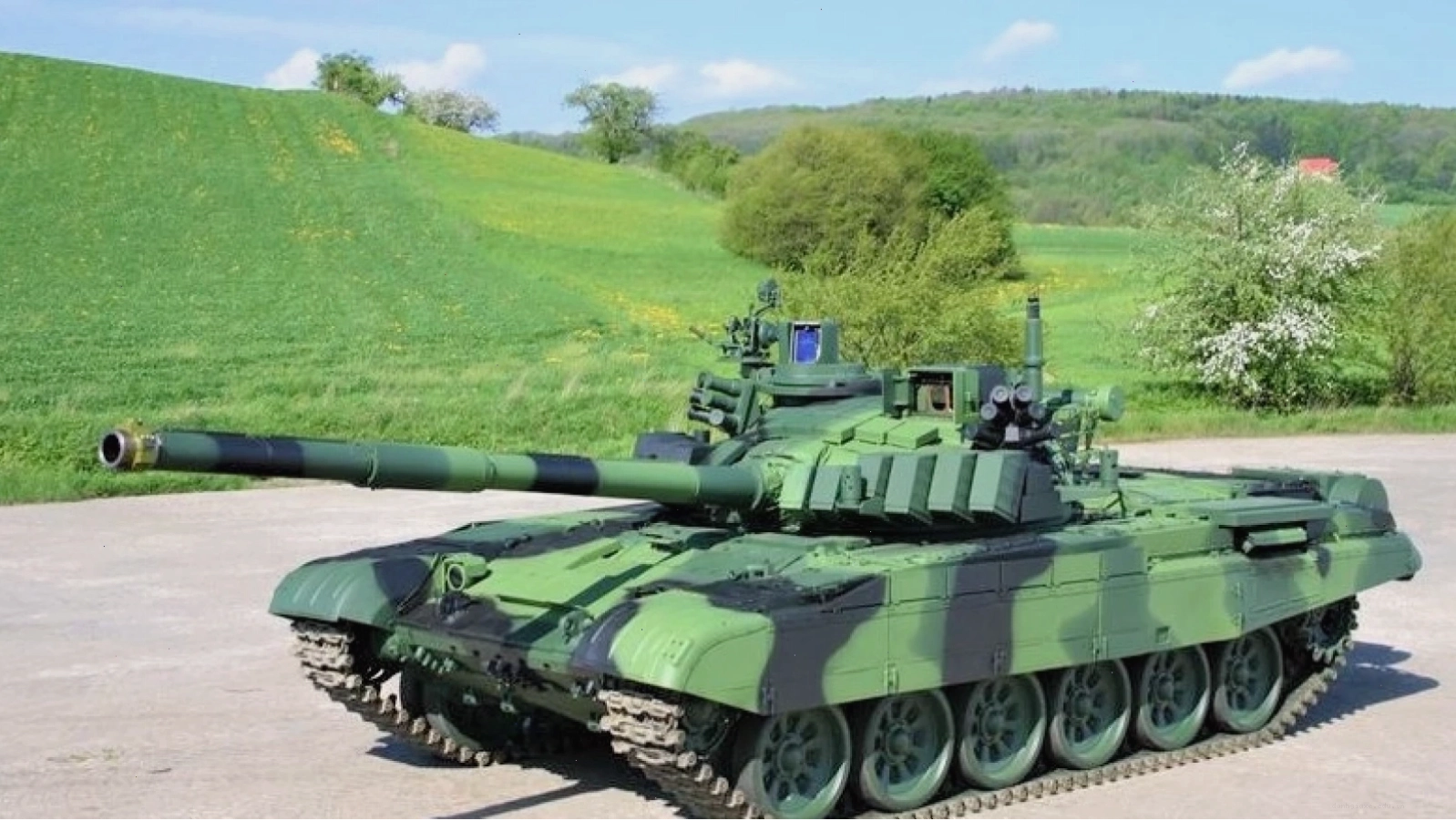 Xe tăng T-72 đã được nâng cấp