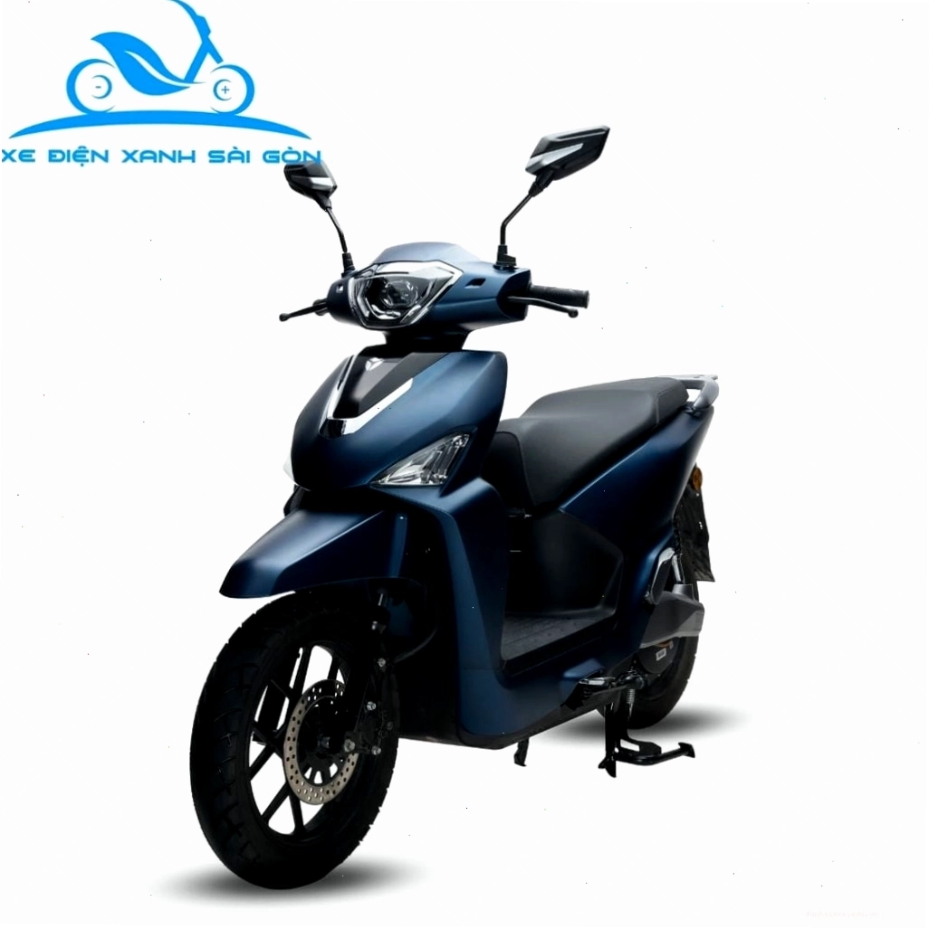 Yadea Voltguard màu xanh nhám trẻ trung