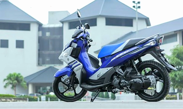 Yamaha Nouvo SX với thiết kế thể thao và hiện đại