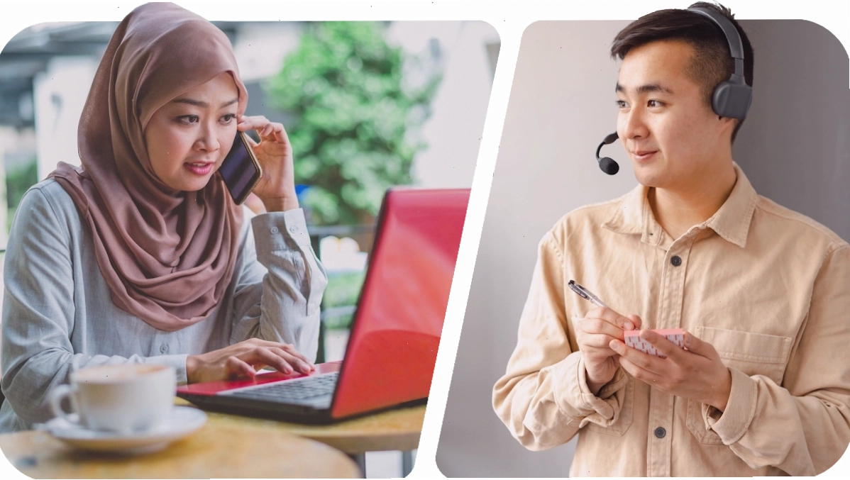 Khách hàng Google Ads trò chuyện với chuyên gia Google Ads hữu ích