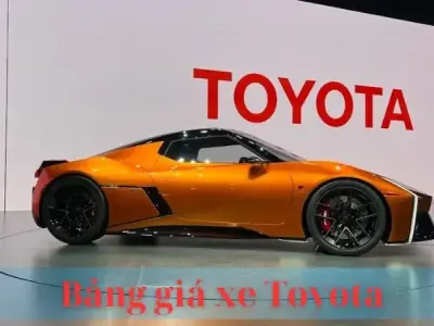 Cập nhật bảng giá xe Toyota mới nhất tháng 6/2024