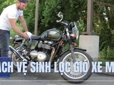 Cách vệ sinh lọc gió xe máy tại nhà dễ dàng