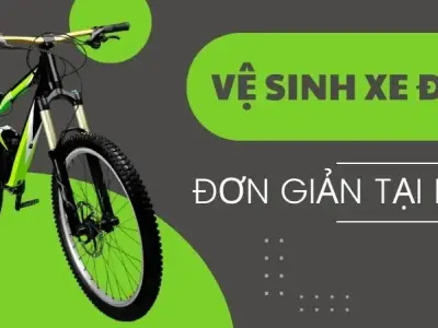 Hướng dẫn vệ sinh xe đạp dễ dàng và sạch tại nhà