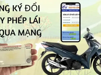 Cách đổi giấy phép lái xe qua mạng nhanh nhất hiện nay