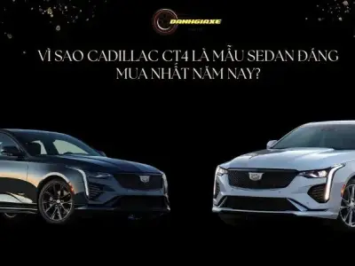 Vì sao Cadillac CT4 là mẫu Sedan đáng mua nhất năm nay?