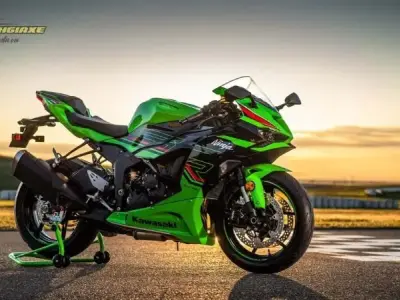 Tổng hợp ảnh xe Kawasaki Ninja ZX-6R từ các góc độ khác nhau