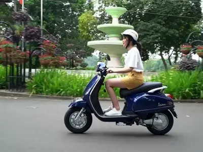 Xe máy điện Anbico Valerio GS New - Vận hành êm ái