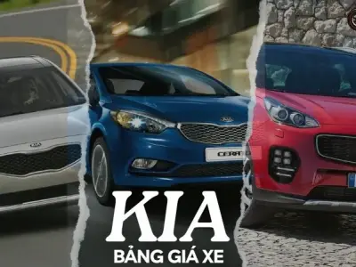 So sánh bảng giá xe Kia: Cập nhật bảng giá mới nhất 2024
