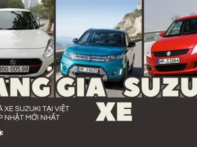 Bảng giá xe Suzuki tại Việt Nam: Cập nhật mới nhất 2024