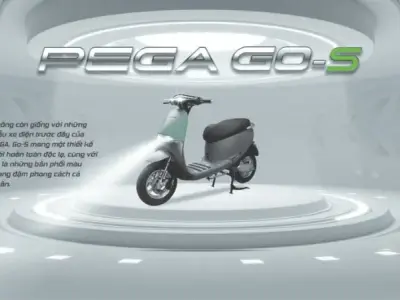Pega Go-S - Chiếc xe máy điện thời thượng và mạnh mẽ
