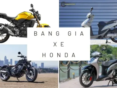 Bảng giá xe máy Honda tháng 10/2024: Giá mới nhất từ đại lý
