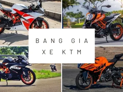 Khám phá bảng giá xe máy KTM tháng 10/2024: Cập nhật mới nhất