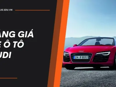 Cập nhật mới nhất về bảng giá xe ô tô Audi tháng 10/2024