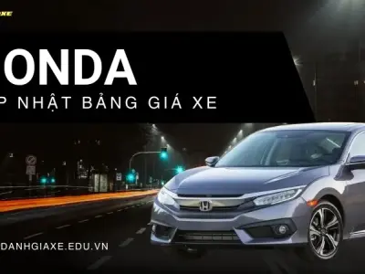 Cập nhật ngay bảng giá xe ô tô Honda tháng 10/2024 mới nhất