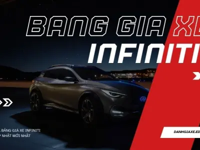 Cập nhật mới nhất về bảng giá xe ô tô Infiniti tháng 10/2024