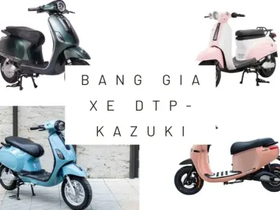 Bảng giá xe điện DTP Kazuki tháng 10/2024: Cập nhật bảng giá mới