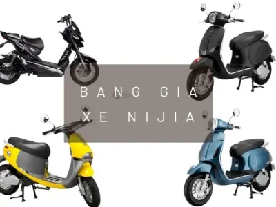 Cập nhật mới nhất bảng giá xe điện Nijia tháng 10/2024